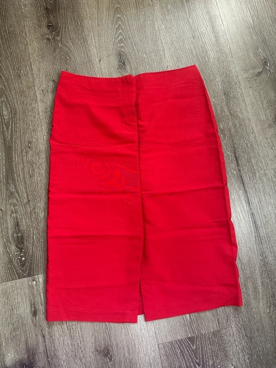 Rampage Dresses & Skirts - Rampage Red Pencil Skirt with Back Vent